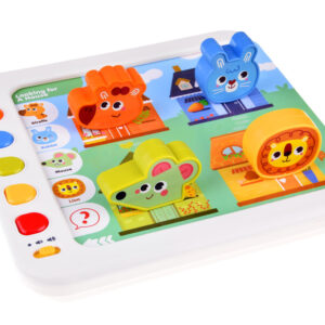 Hola interaktyvus mokomasis skydelis emocijos, skaičiai, figūros Montessori ZA4652 - Image 6