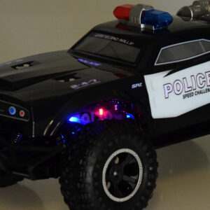 Didelis POLICE monstras visureigis su nuotolinio valdymo pultu, šviečiantis RC0626 - Image 6