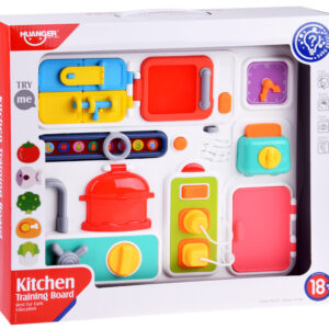Lavinamoji lenta virtuvė su garso efektais ir šviesomis Montessori ZA4658 - Image 8