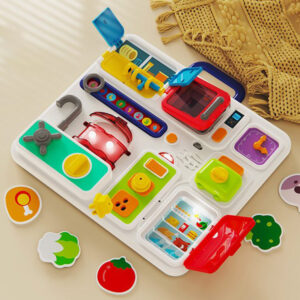 Lavinamoji lenta virtuvė su garso efektais ir šviesomis Montessori ZA4658 - Image 6