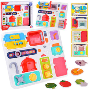 Lavinamoji lenta virtuvė su garso efektais ir šviesomis Montessori ZA4658