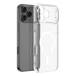 Dux Ducis Clin Mag dėklas skirtas Apple iPhone 17 Pro suderinamas su MagSafe - skaidrus