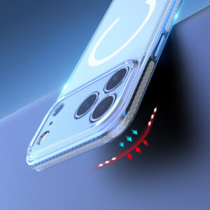 Dux Ducis Clin Mag dėklas skirtas Apple iPhone 17 Pro suderinamas su MagSafe - skaidrus - Image 8