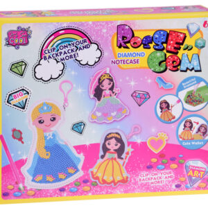 Deimantinė tapyba deimantinė mozaika PRINCESS kūrybinis „pasidaryk pats“ rinkinys ZA4664 - Image 6