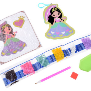 Deimantinė tapyba deimantinė mozaika PRINCESS kūrybinis „pasidaryk pats“ rinkinys ZA4664 - Image 2