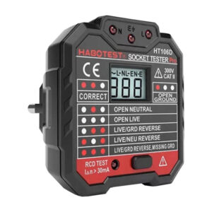 Socket tester with digital display Habotest HT106D - Image 2