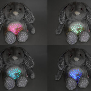 Mascot projektorius BUNNY žvaigždės lopšinės baltas triukšmas migdukas ZA4701 - Image 6