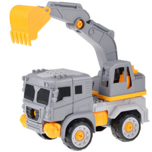 EKSKAVATORIUS - ROBOTAS 2 viename statybinė transporto priemonė, kuri transformuojasi į robotą ZA4704 A - Image 3