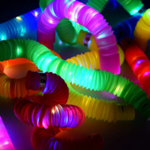 POP TUBE LED šviečiančių vamzdelių rinkinys su jutikliu 12 vnt. ZA4709 - Image 6