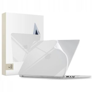 Tech-Protect SoftShell Apple MacBook AIR 13 M2-M5 2023-2026 SKAIDRUS DĖKLAS