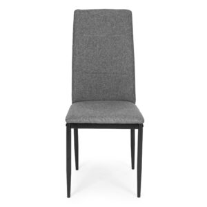 4 kėdžių komplektas valgomajam ir svetainei, pilkos spalvos, ModernHome - Image 2