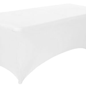 Universalus stalo užtiesalas maitinimo stalui 240 cm 8FT baltas tamprus MultiGarden - Image 2