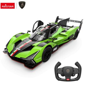 Nuotoliniu būdu valdomas automobilis Lamborghini SC63 LMDH R/C, mastelis 1:14, Rastar 10150 - Image 2