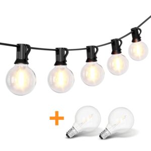 Sodo girlianda su 30x LED lemputėmis, 20 m, 9 režimai, lauko apšvietimas 9W - Image 2