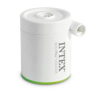 Elektrinė greito pripūtimo pompa, maitinama per USB-A 5V/2A, 2 antgaliai, INTEX 66637 - Image 2