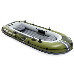 Pripučiama valtis Seahawk 3, 3 vietų, su pompa ir 2 irklais, INTEX 66333 - Image 2