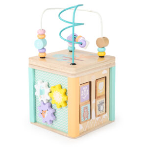 Medinis lavinamasis kubas, rūšiuoklis Ecotoys - Image 2