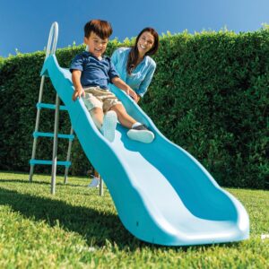 Sodo čiuožykla vaikams 244 cm didelė plieninė plastikinė - 44107 INTEX - Image 2
