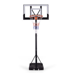 Krepšinio stovas, reguliuojamas iki 305 cm, pastatomas, lenta, lankas, MultiGarden - Image 2
