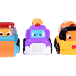 Minkštų konstrukcinių automobilių rinkinys 3 vnt. 18M+ ZA4737A - Image 4