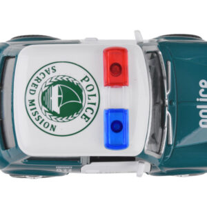 Policijos automobilis, metalinis, atidaromos durelės 1:38 ZA4776 - Image 5