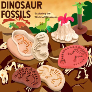 Plastikinis dinozaurų formos modelinas ZA4778 - Image 5