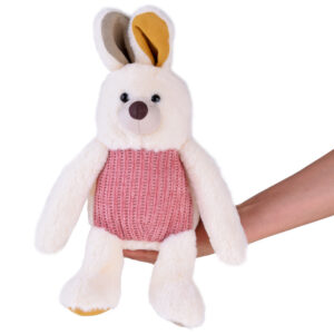 Žavingas minkštas pliušinis triušis Stefan, minkštas žaislas 32cm ZA4814 KR - Image 3