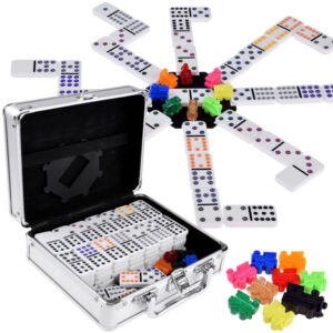 Domino stalo žaidimas metalinėje dėžutėje GR0630