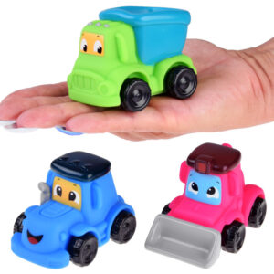Minkštų konstrukcinių automobilių rinkinys 3 vnt. 18M+ ZA4737B - Image 3