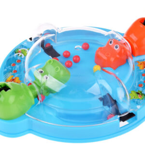 Hasbro Hungry Hippos arkadinis žaidimas HIPPOs – kamuoliukų gaudymas GR0657 - Image 3