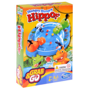 Hasbro Hungry Hippos arkadinis žaidimas HIPPOs – kamuoliukų gaudymas GR0657 - Image 6