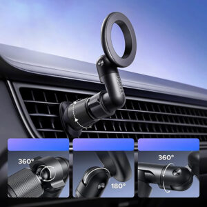 Ugreen MagSafe Compatible Car Air Vent Mount - Black - Image 5