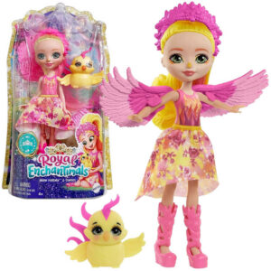 Enchantimals lėlė Falon Phoenix + viščiukas Sunrise GYJ04 ZA4923 - Image 1