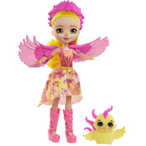 Enchantimals lėlė Falon Phoenix + viščiukas Sunrise GYJ04 ZA4923 - Image 2