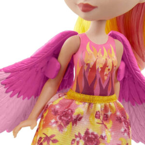 Enchantimals lėlė Falon Phoenix + viščiukas Sunrise GYJ04 ZA4923 - Image 6