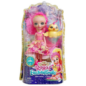 Enchantimals lėlė Falon Phoenix + viščiukas Sunrise GYJ04 ZA4923 - Image 8