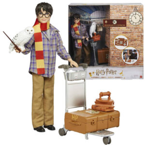 Mattel lėlė Harry Potter ant perono + pelėda Hedwiga GXW31 ZA4930 - Image 1