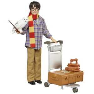 Mattel lėlė Harry Potter ant perono + pelėda Hedwiga GXW31 ZA4930 - Image 4