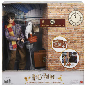Mattel lėlė Harry Potter ant perono + pelėda Hedwiga GXW31 ZA4930 - Image 6