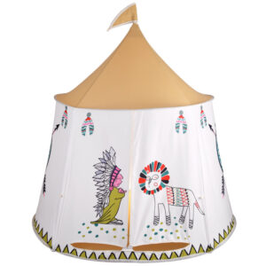 Indėniška palapinė tipis, apvali žaidimų palapinė vaikams ZA4940 - Image 2