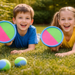 Žaidimo irklentės, „Velcro“ diskai, „Catch Ball“, 2 x kamuoliukas SP0747 - Image 7