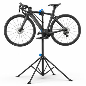 Wozinsky WSS-180 floor service stand with knobs for 30 kg bicycles - black - Image 2