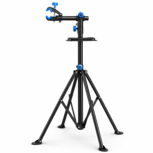 Wozinsky WSS-180 floor service stand with knobs for 30 kg bicycles - black - Image 4