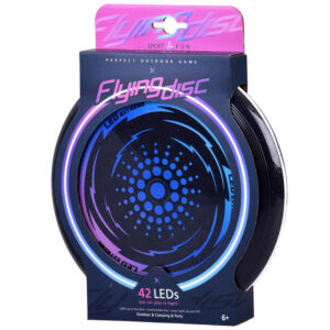 Skraidantis šviečiantis LED NSO DISKAS 23cm pramogoms mėtant ZA4957 - Image 6