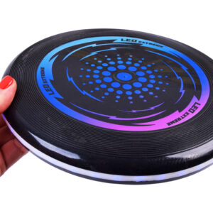 Skraidantis šviečiantis LED NSO DISKAS 23cm pramogoms mėtant ZA4957 - Image 4