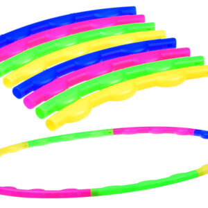 Sporto rinkinys 5in1 Hula hoop lankas, diskas, šokdynė, kamuoliukai, badmintono plunksninukas SP0769 - Image 3