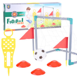 Futbolo vartai vaikams su kamuoliu ir kūgiais SP0771