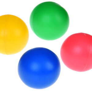 Minkšti spalvoti kamuoliukai tinklelyje, 4 vienetai SP0775 - Image 3