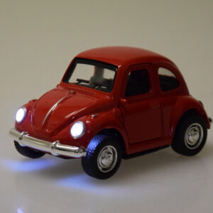 „Beetle“ automobilis, metalinis žaislinis automobilis, atidaromos durelės, šviesa, garsas ZA4991 - Image 5