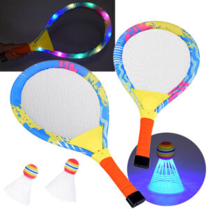 Šviečiančios badmintono raketės – apšvieskite naktį ir pajuskite žaidimo magiją SP0779